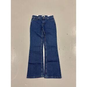 NWT As Real As Wrangler Women's Classic Fit Bootcut Jeans Size 8x30 Blue Denim